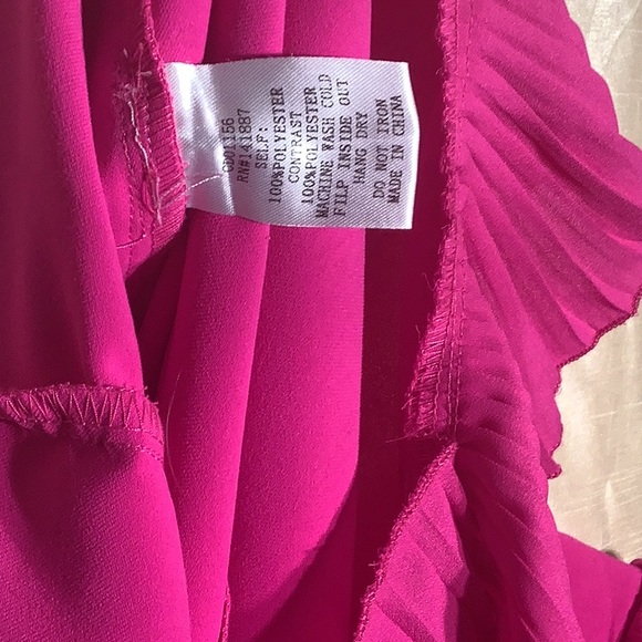 Pink Ruffle Top - Picture 4 of 4